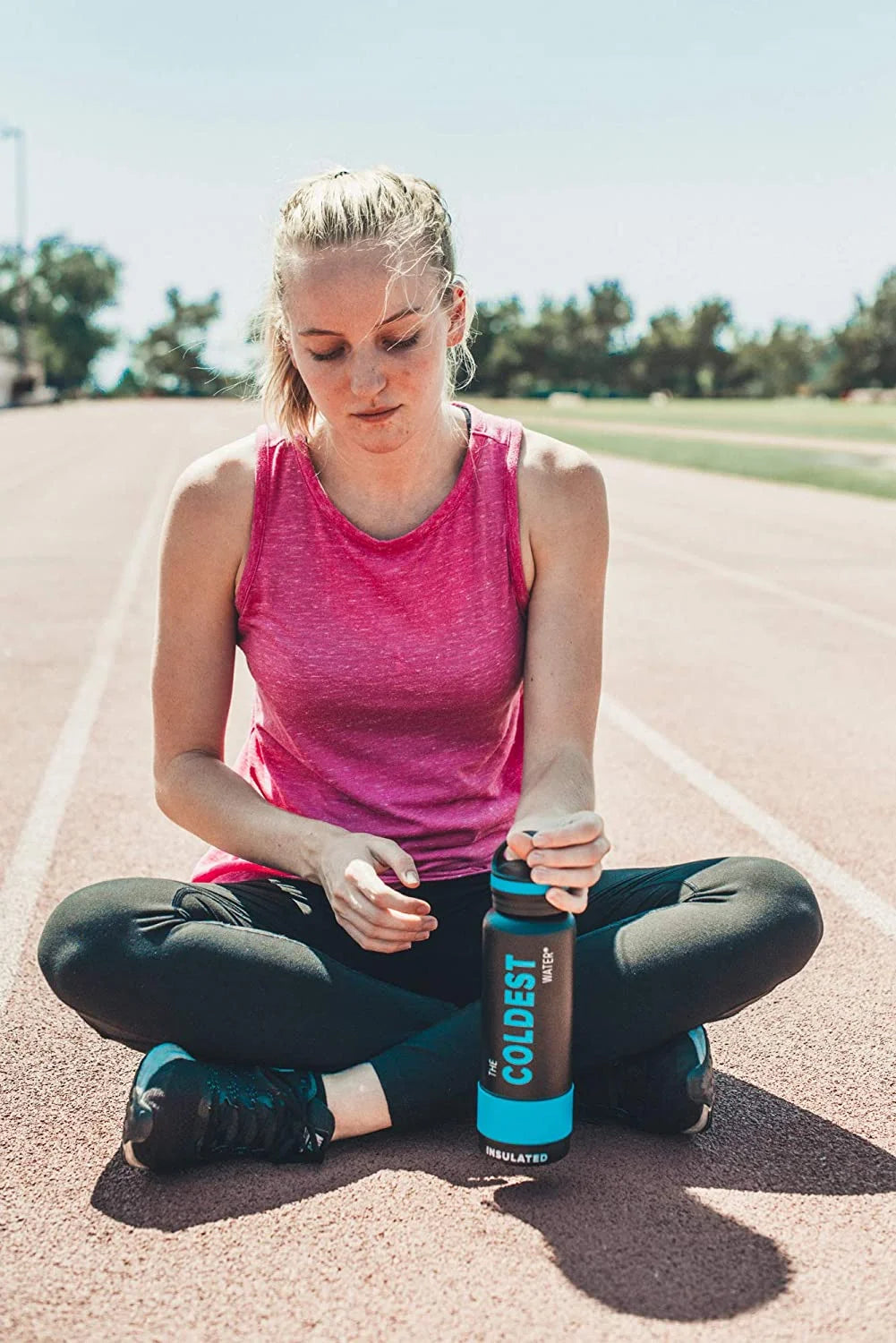 21oz Insulated Stainless Water Bottle B9451