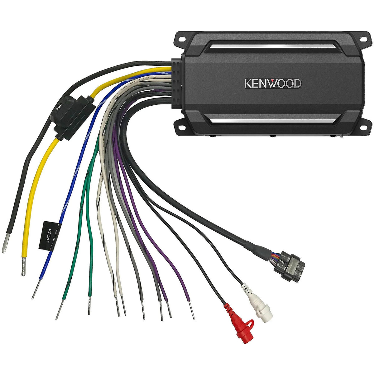 4-Channel Amplifier and 6.5" Marine Speaker S38303