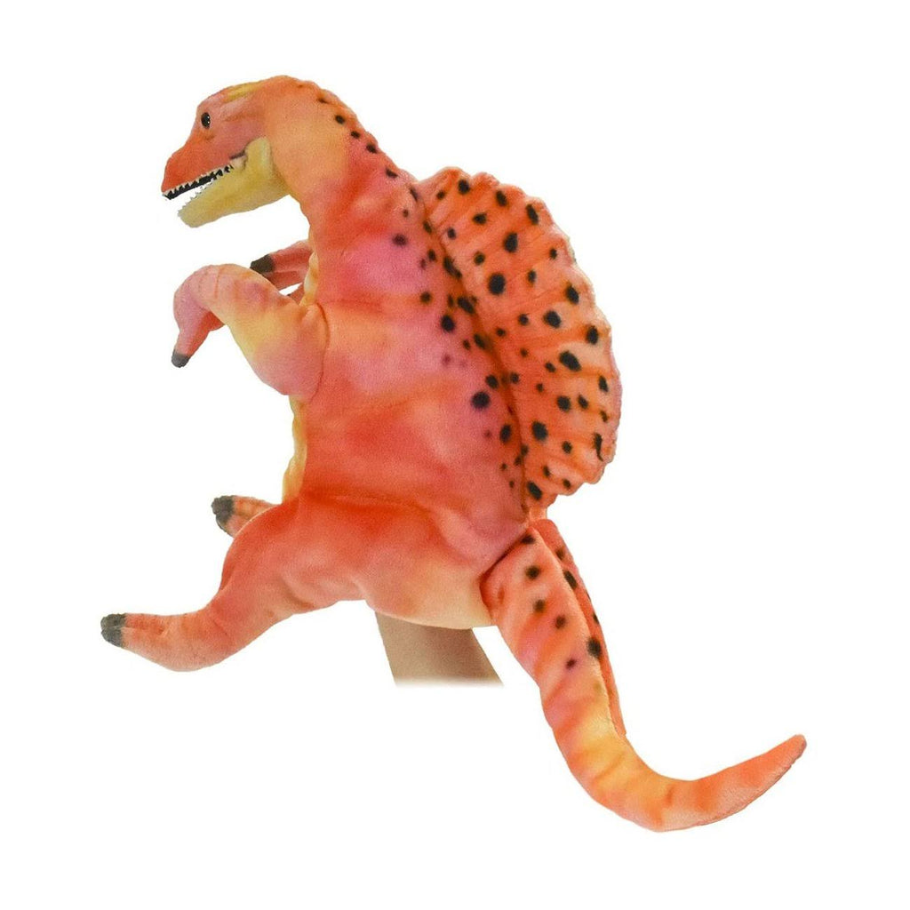 Spinosaurus Puppet 16 inch Orange D398