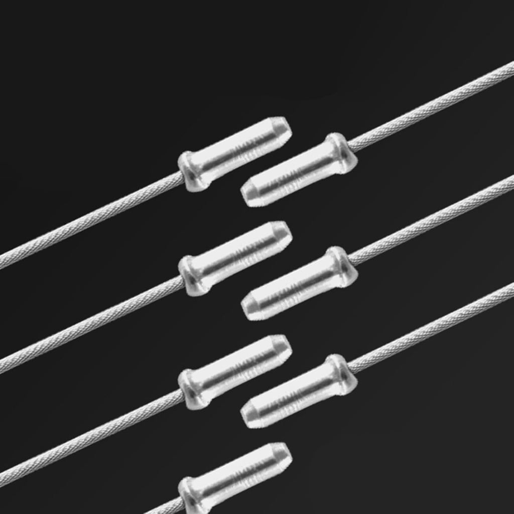 100 Pcs Aluminum Alloy Brake Cable End Caps K55432