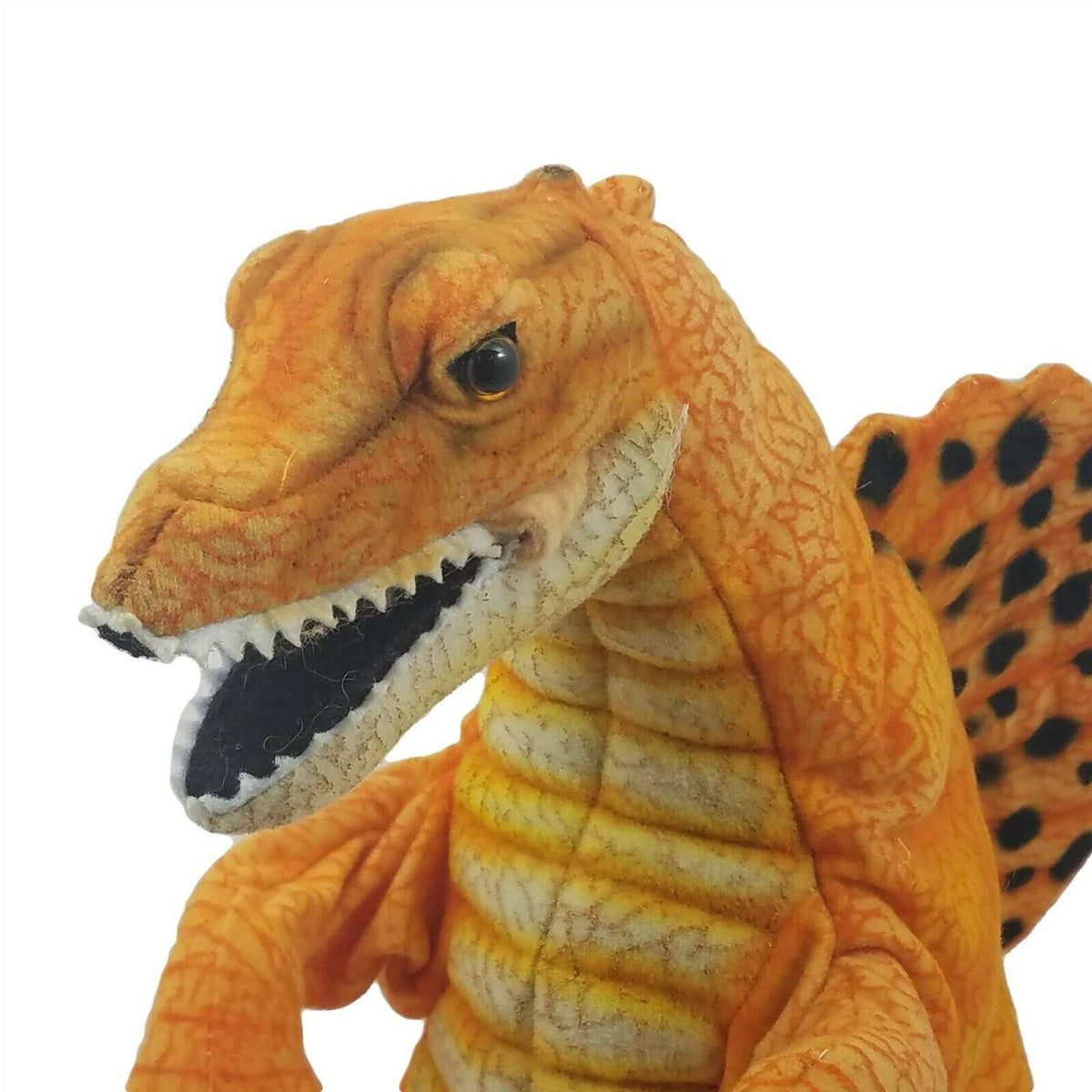 Spinosaurus Puppet 16 inch Orange D398