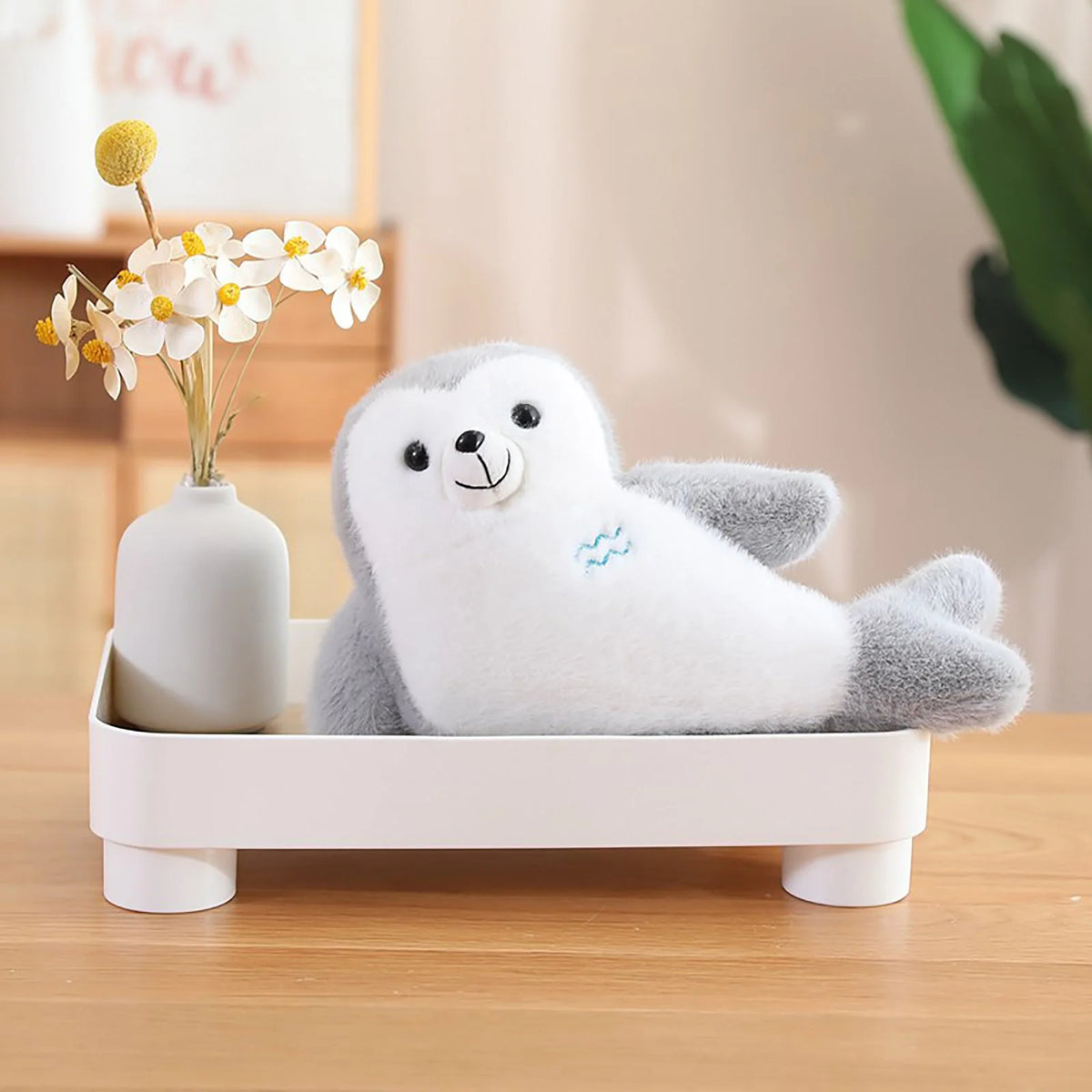 Clear Plush Rag Doll R425