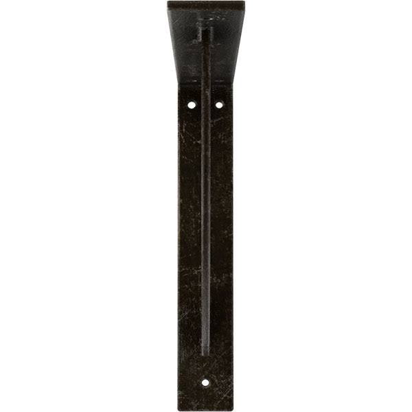 Antiqued Warm Silver Steel Bracket B23021