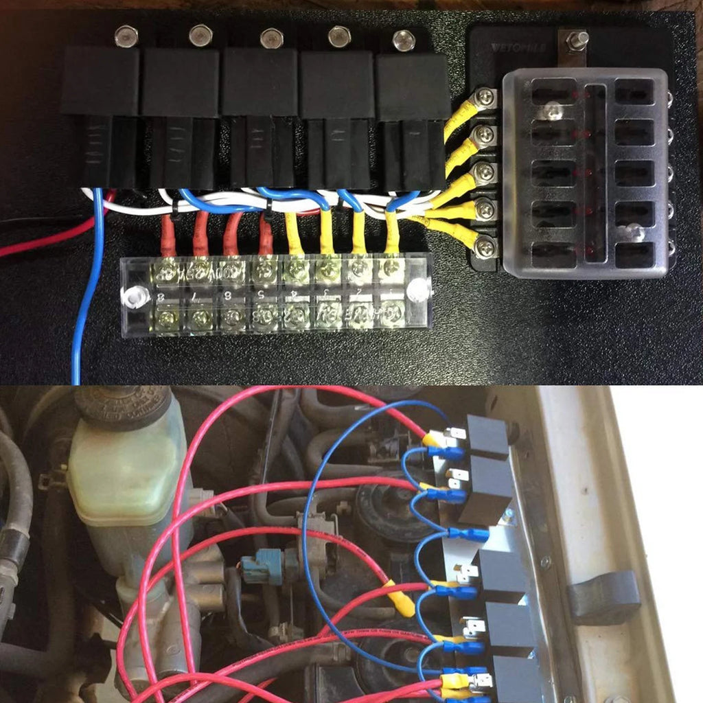 480 Pcs Insulated Electrical Terminals Crimp Box Kit H7129