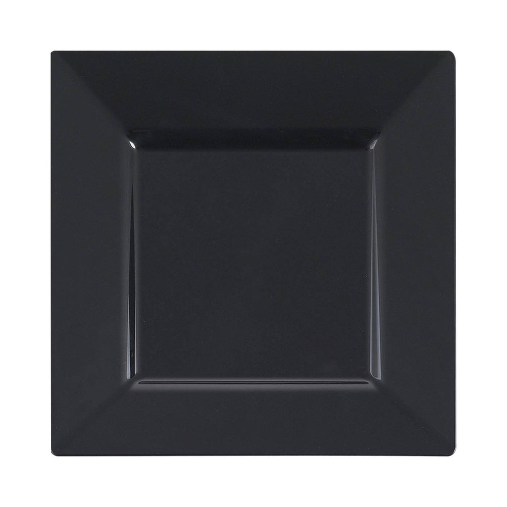 Solid Square Gold Plastic Cake Plates E605582
