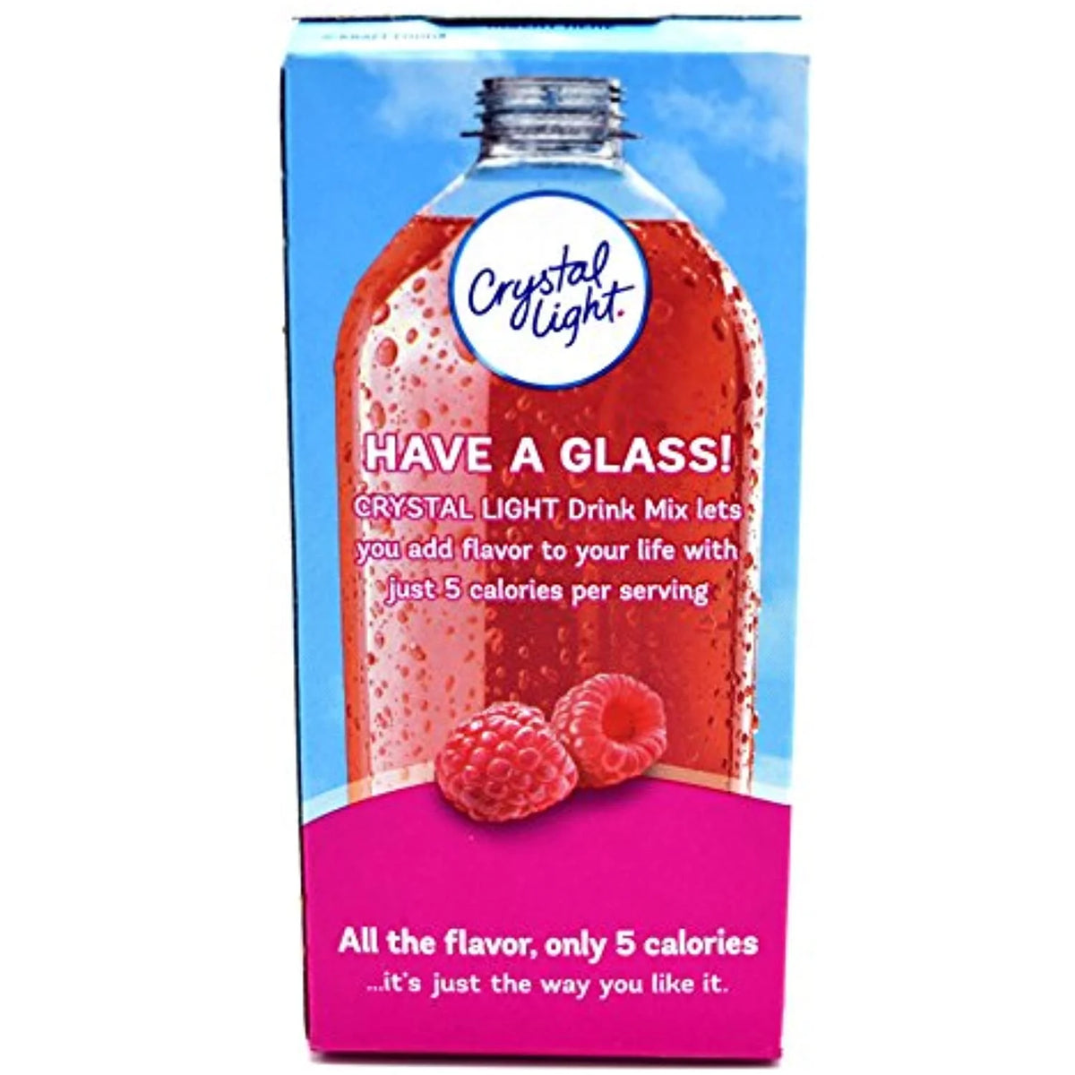 Raspberry Ice Drink Mix, 10-Packet Box (Pack Of 5) Q7850