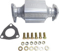 Rear Catalytic Converter with Flat Gaskets and Heat Shields W394