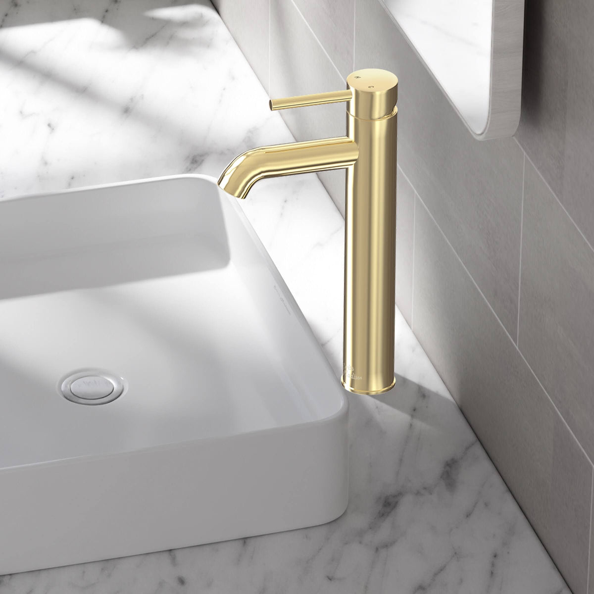 Brushed Nickel Bathroom Faucet C4358