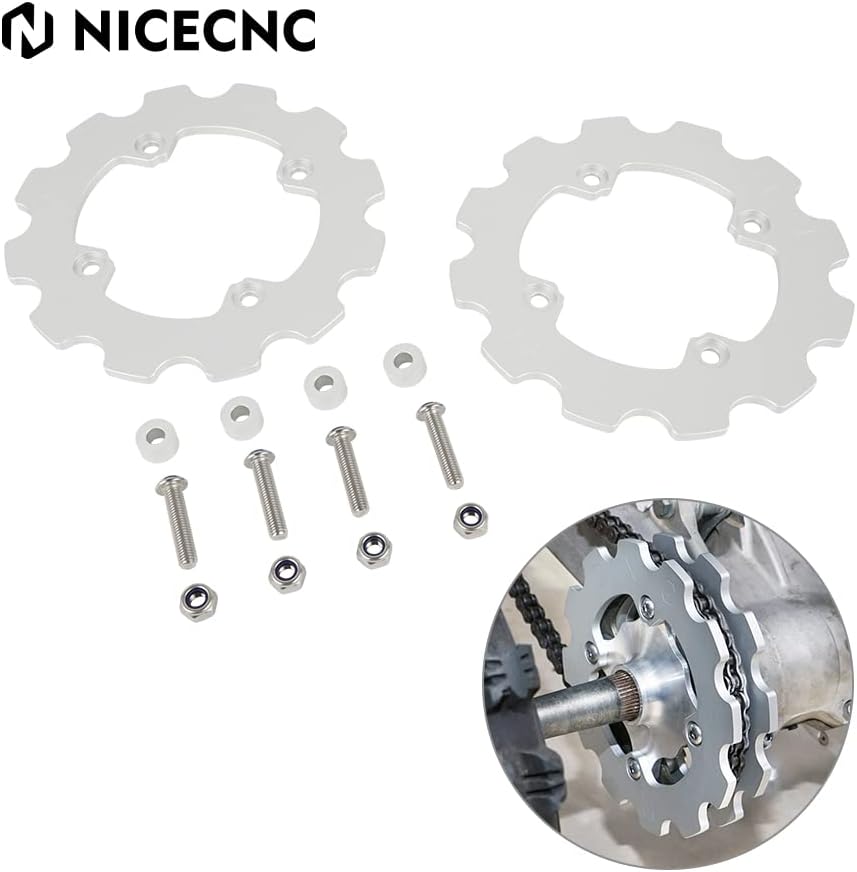 Blue Dual Sprocket Chain Guard Protector G449297