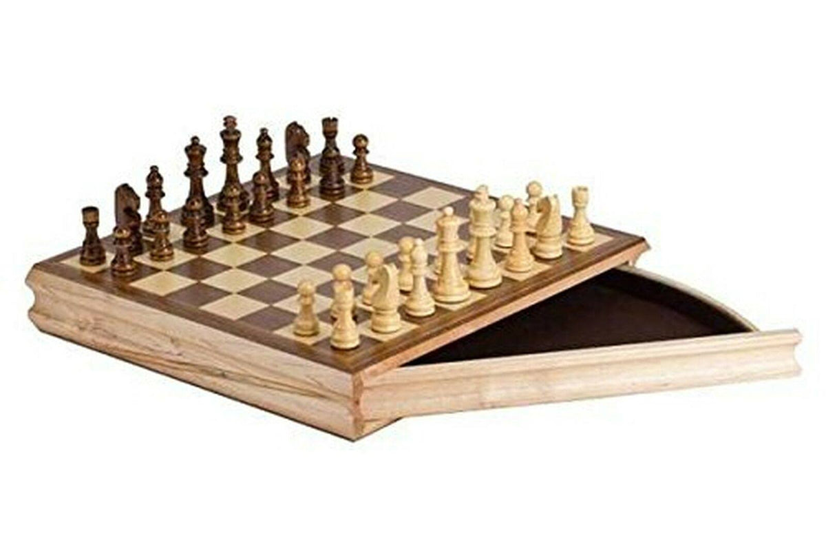 14x22 Sector Drawer Chess Set X96434