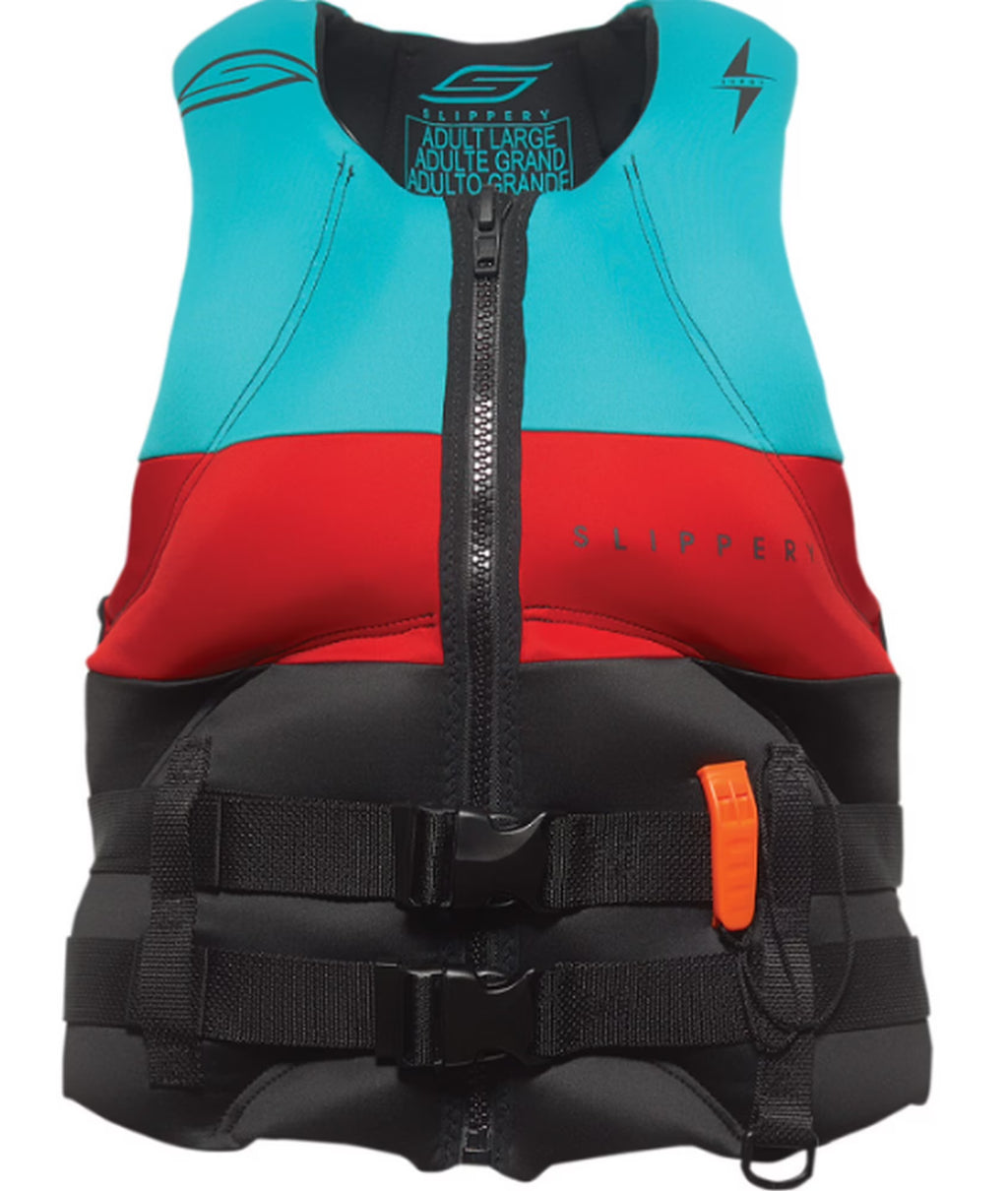 Mens Life Vest Black/Aqua 3XL T8710