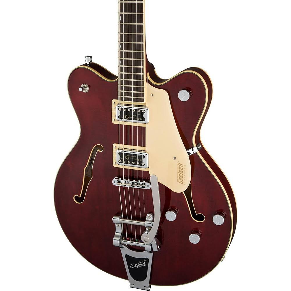 Walnut Double Cutaway Electric Guitar with Bigsby M183824