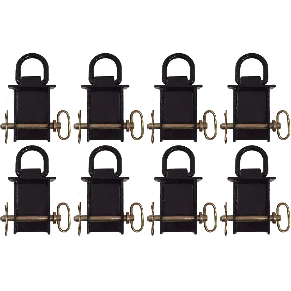 8 Removable D-Ring Stake Pockets for Flat Beds and Utility Trailers V254137