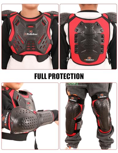 Motocross Chest Protector Motorcycle Protective Gear Armor Vest Knee Guards Elbow Pads Dirt Bike Riding Gear M617444