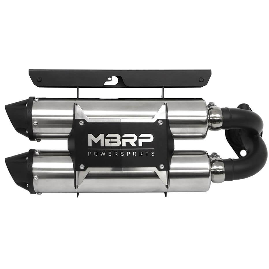 Dual Stack Polished Muffler G950