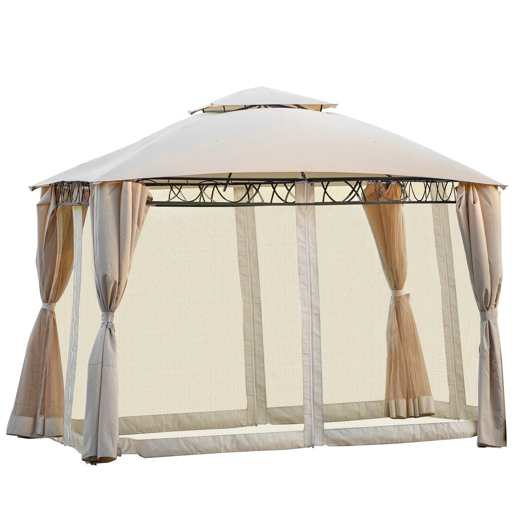 Double Tiered Grill Canopy with UV Protection J52985