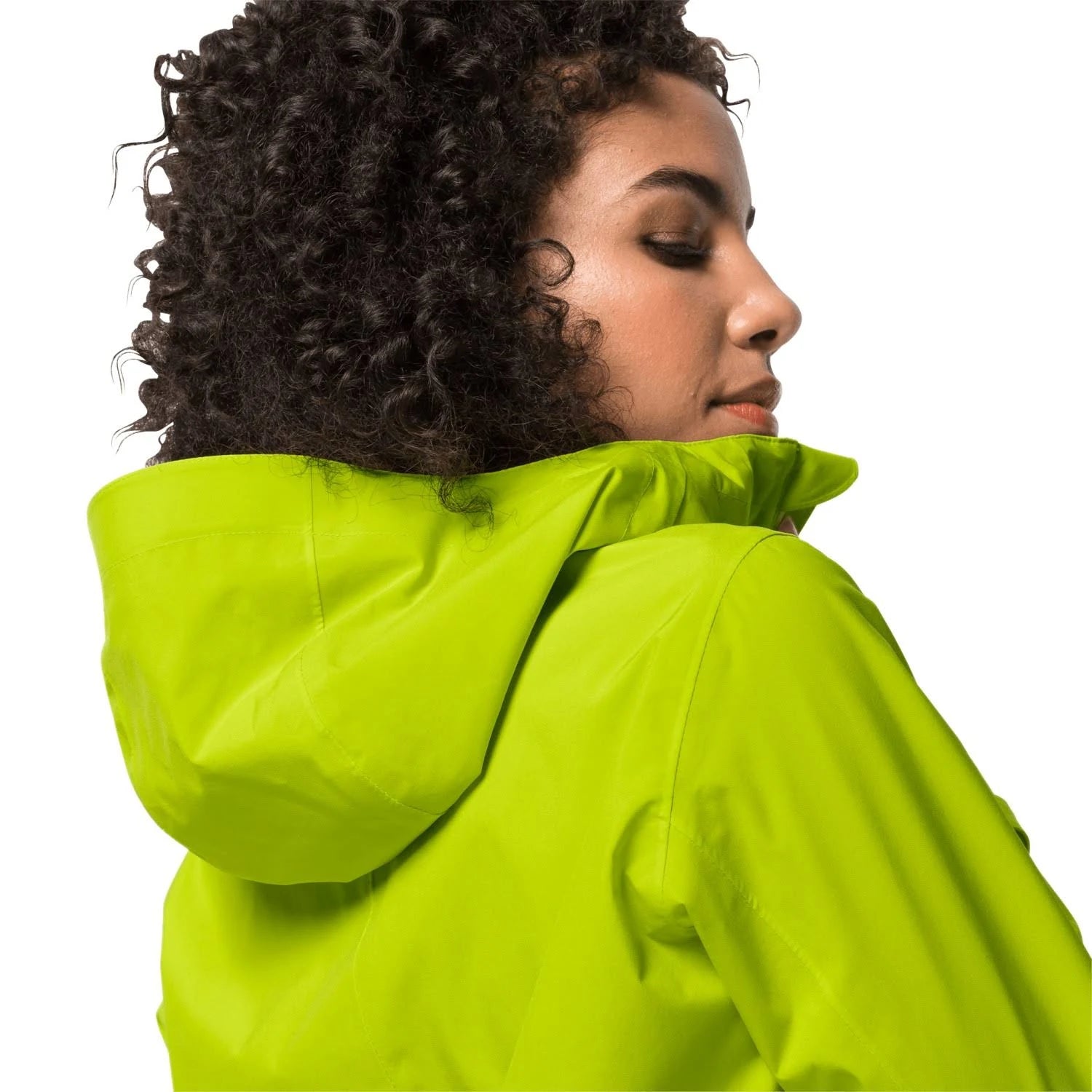 Bright Lime Shell Jacket M628