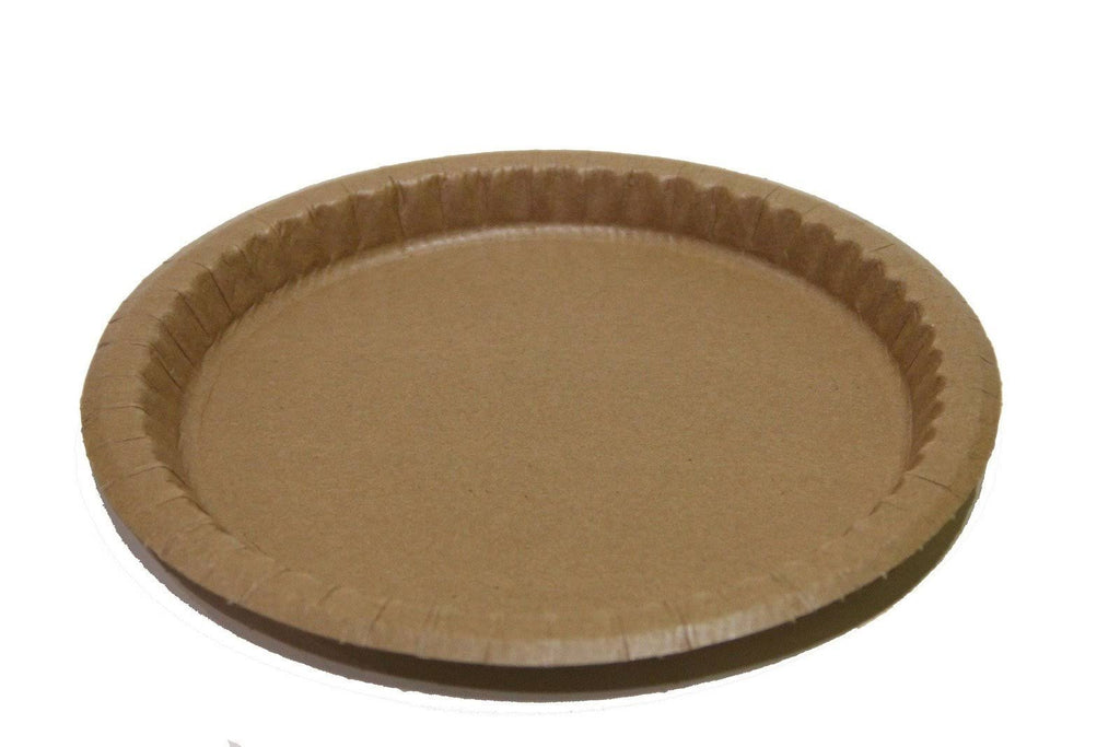 Coated Kraft Paper Plate - 400/Case W486604
