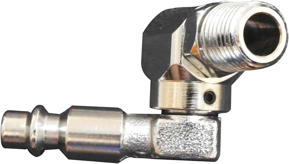 All Steel Pneumatic Swivel Fitting, 360 Degrees, 4 pieces package G49412