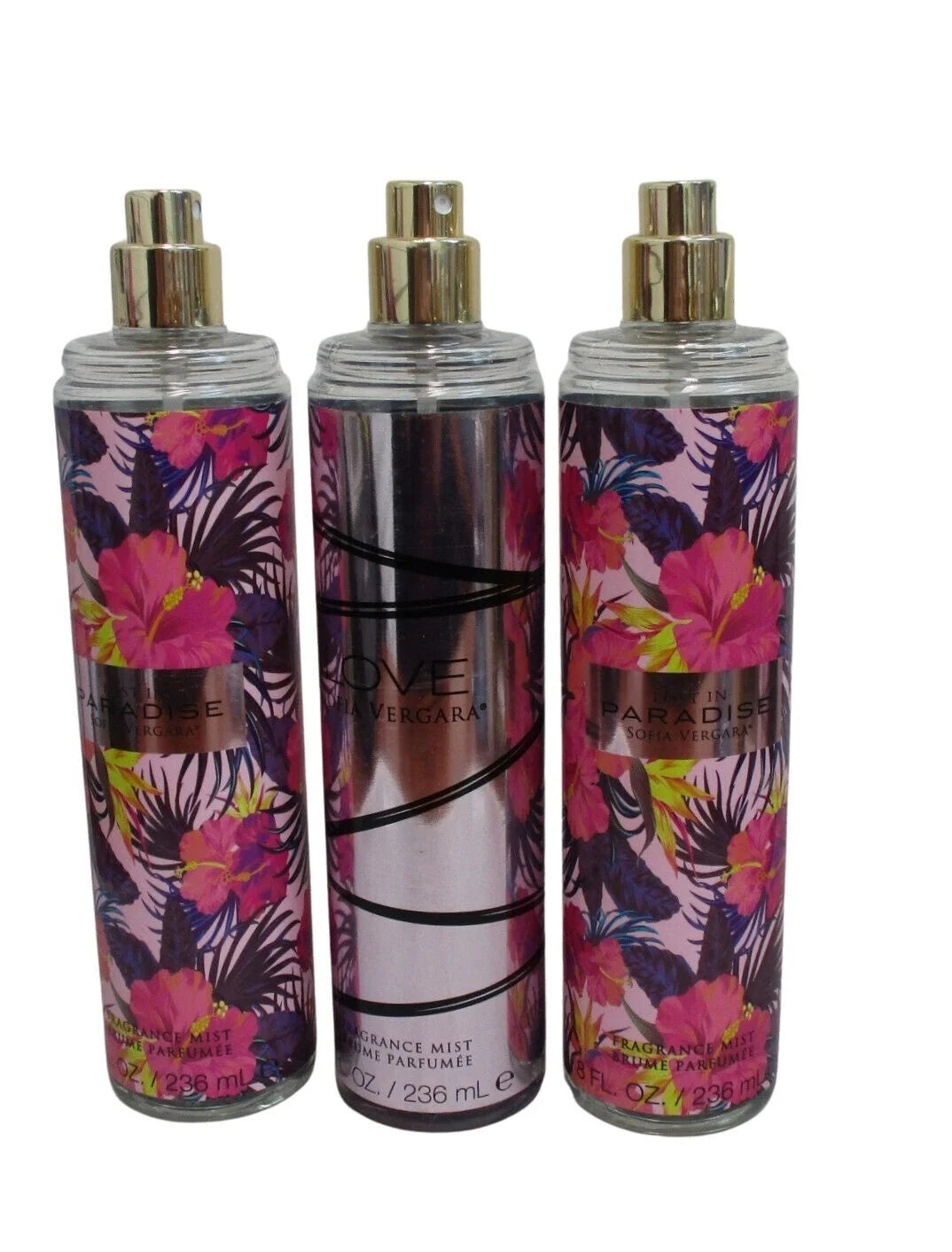 Body Mist Gift Set of 3 8 oz Q742