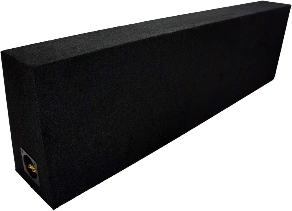 12" Subwoofer Truck Sub Box Enclosure 5/8" MDF Black D56764