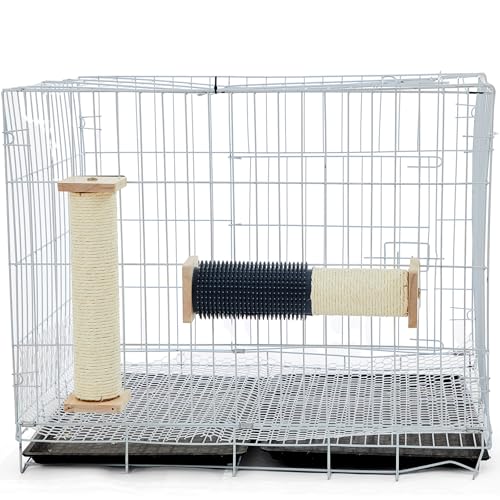 3 Pack Cat Scratching Post 13 Inch Wooden Sisal J105776