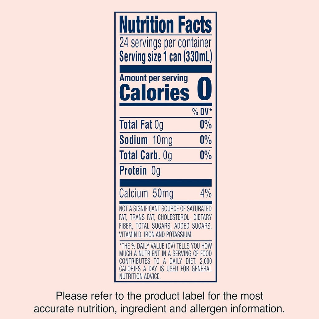 Variety Pack Flavored Mineral Water, 11.15 Fl Oz, Pack of 24 T50724