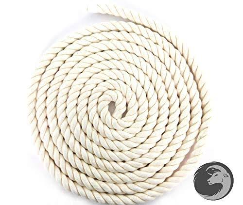 100% Cotton Twisted Rope White 1/2 in x 320 ft M286