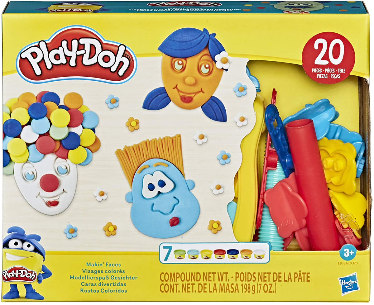 7 Non-Toxic Colors Play-Doh Create It Kit T225653