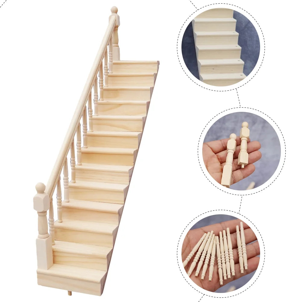 Doll Staircase Children Toy Decorative Staircase Model Z937