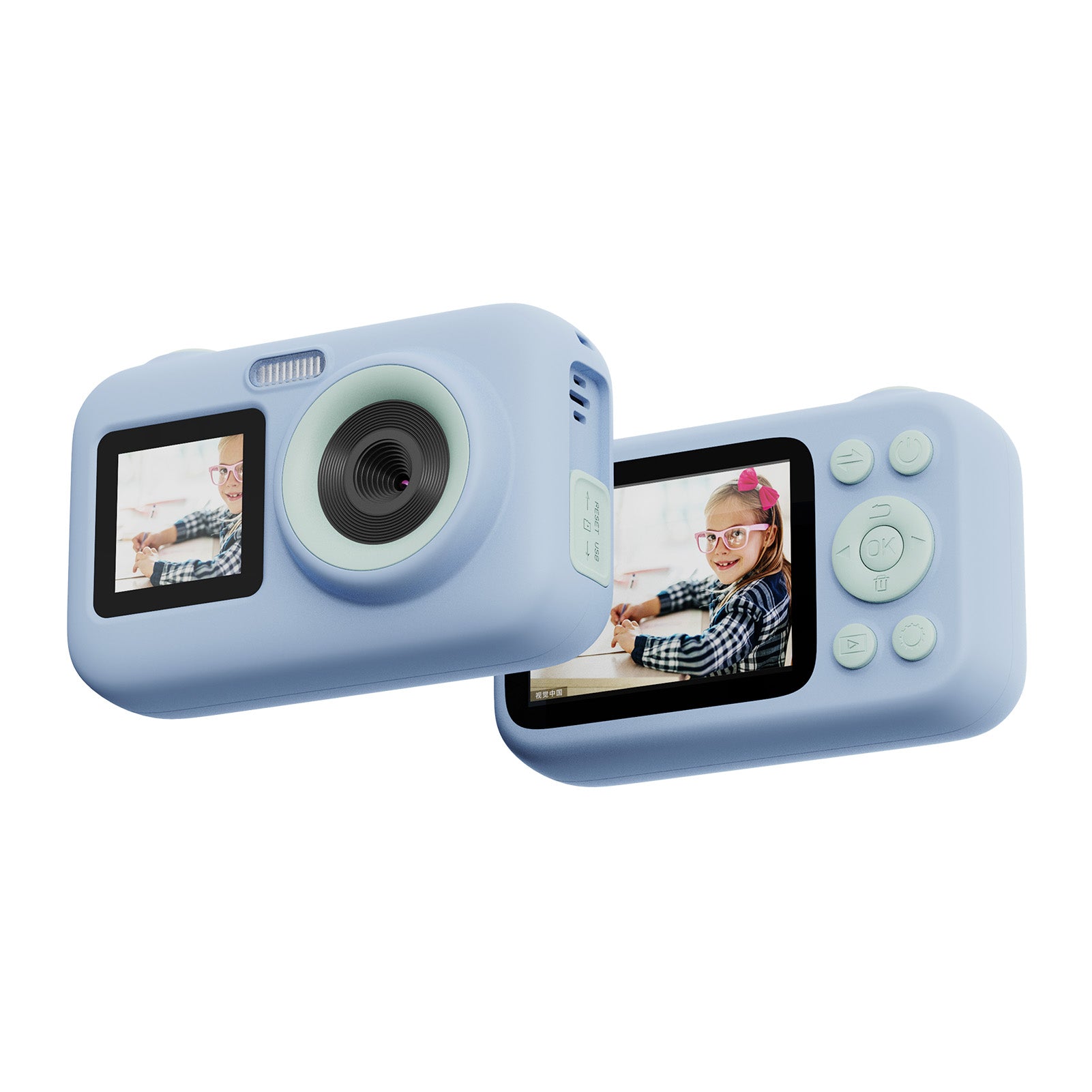 12mp Dual Lenses Children Video Camera with 2.4-inch Lcd Screen X3860