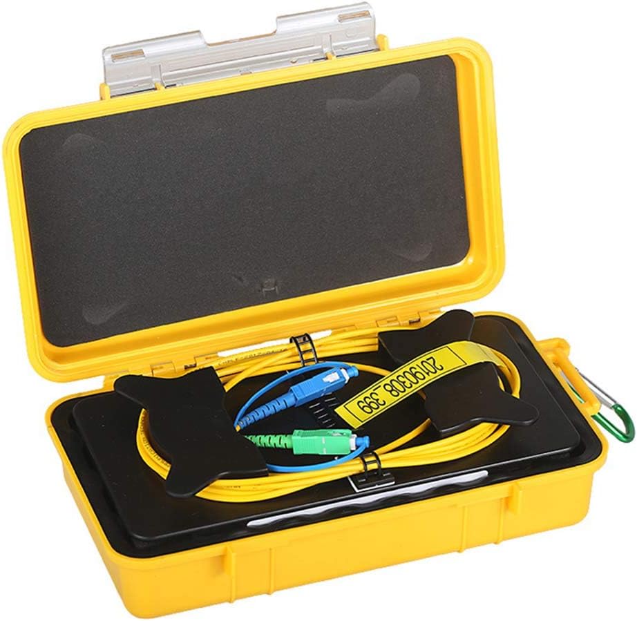 Fiber Optic OTDR Launch Cable Box G652D Singlemode 9/125 SC/UPC-SC/APC Connector (500M) M6312