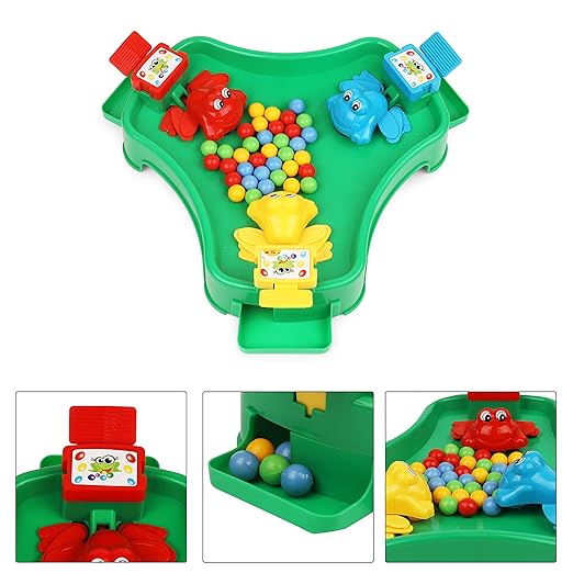 Frog Eat Beans Game for 3 Players Board Game Z3313