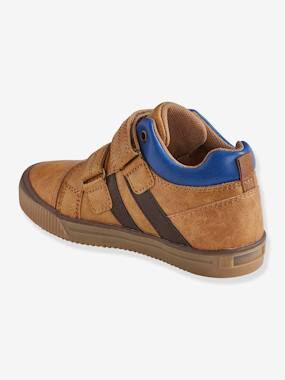 Camel High Top Trainers with Touch Fasteners V477125