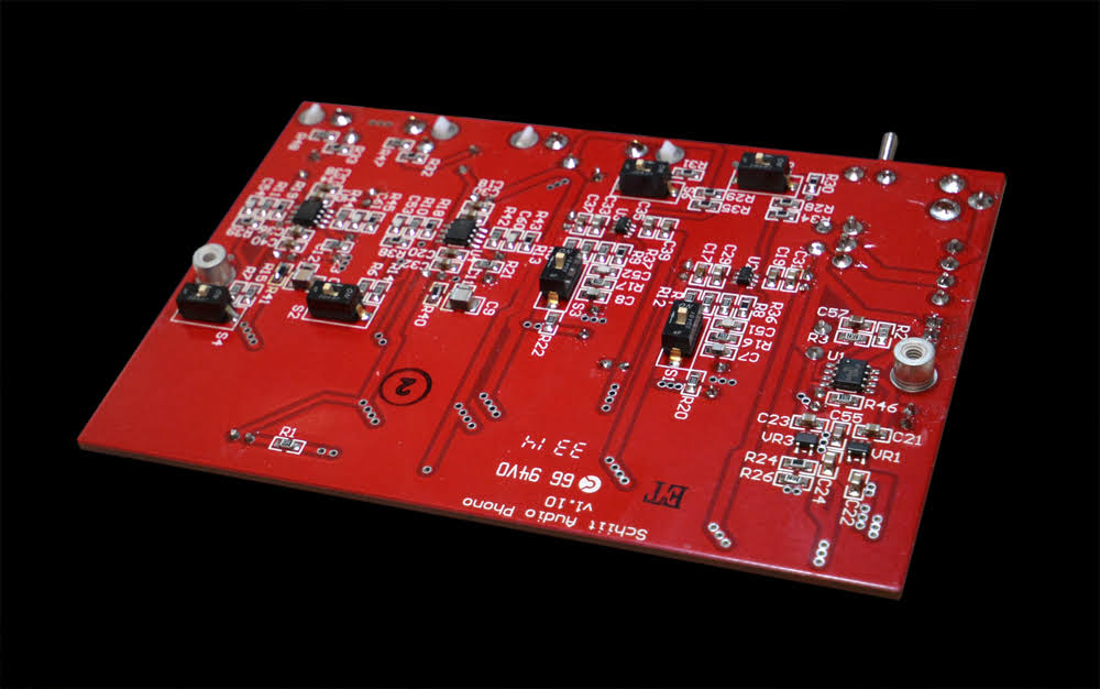 Black Phono Preamp for MC and mm Cartridges Z21333