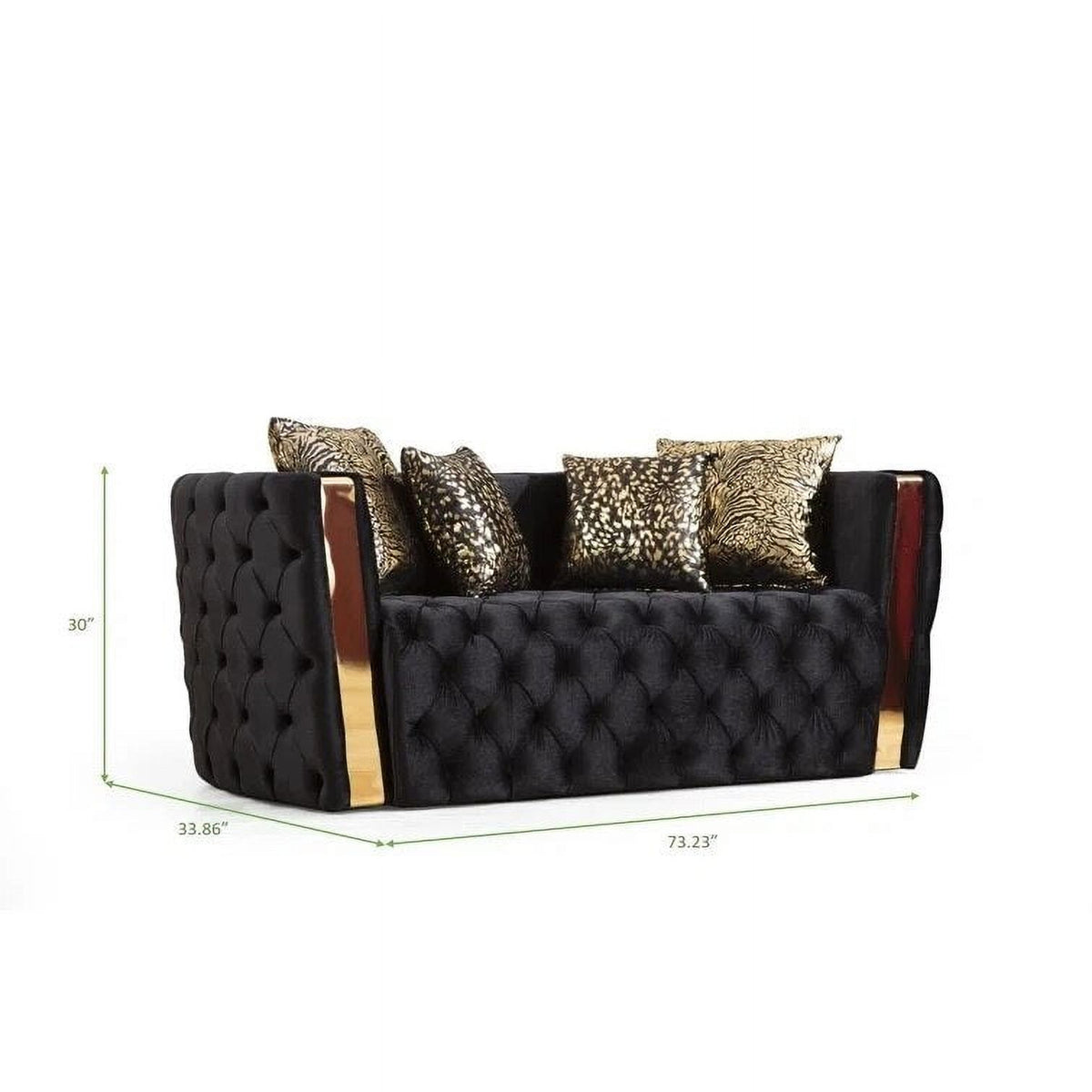 Velvet Sofa Set 3 2 1 Seater Upholstered Q9341