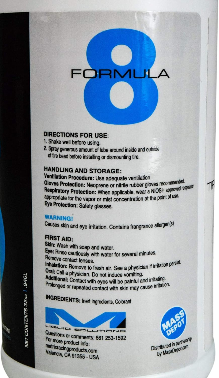 8 Pack Tire Changing Lube 32oz J2857