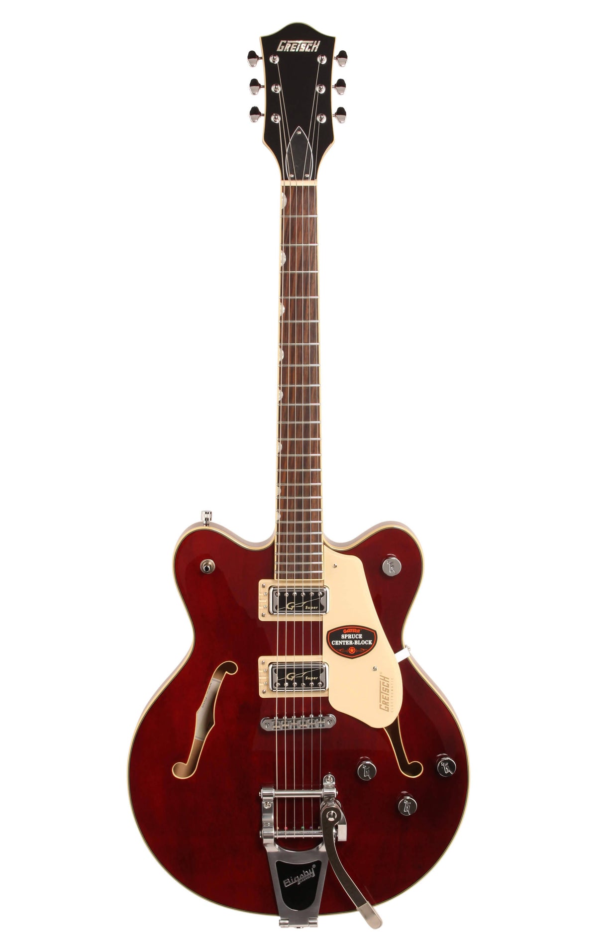 Walnut Double Cutaway Electric Guitar with Bigsby M183824