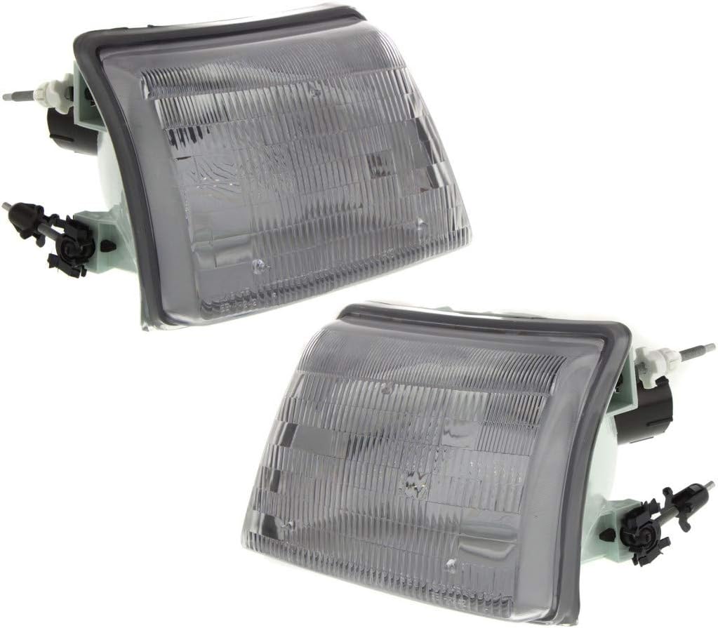 Headlight Assembly Pair for Ford Ranger 1998 1999 2000 V84886