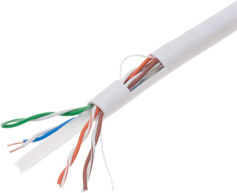 1000ft CAT6 Solid Ethernet LAN UTP 23AWG Network Cable (Orange) G450