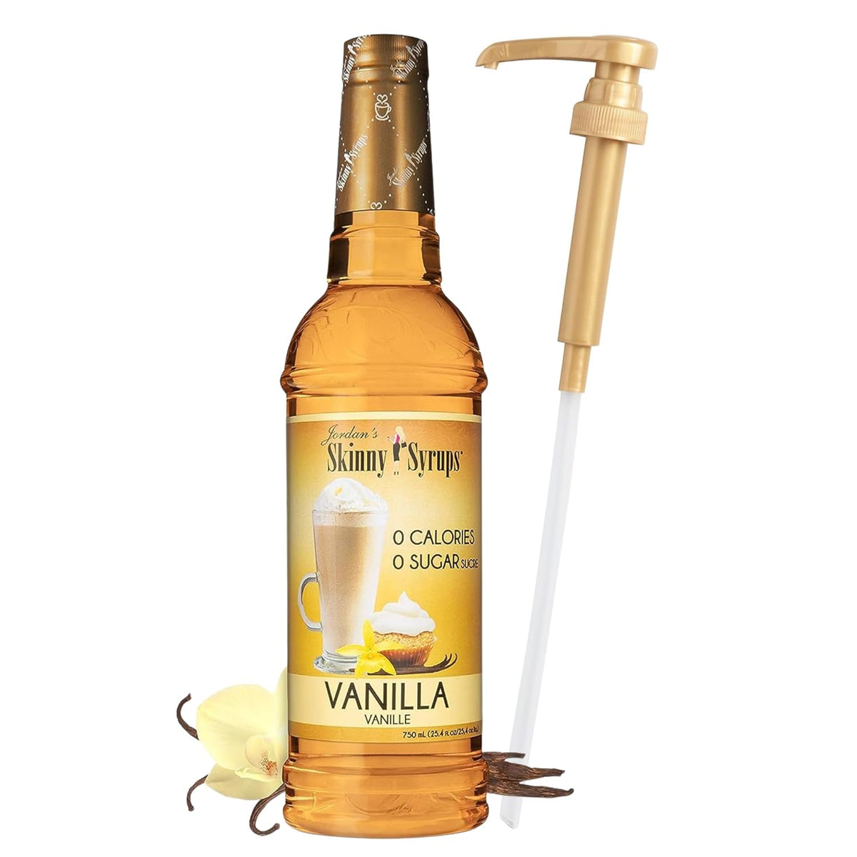 Sugar Free Vanilla Coffee Syrup, 25.4 Fl Oz O997364