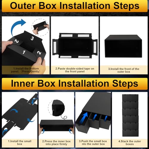 12 Drawer Trading Card Organizer Box U32545