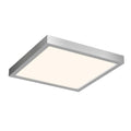 Satin Nickel LED Square Flush Mount M242594