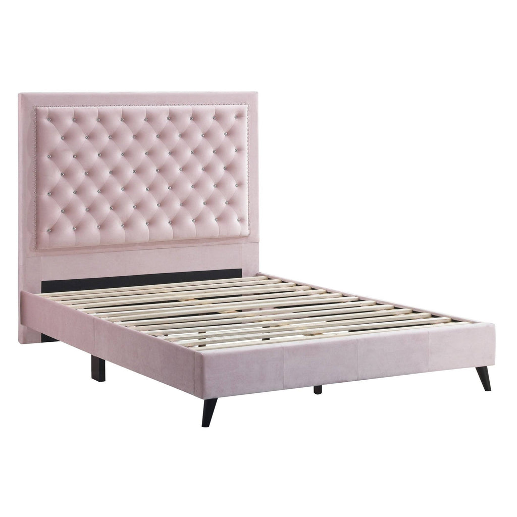 Queen Velvet Bed Side Panel S3665