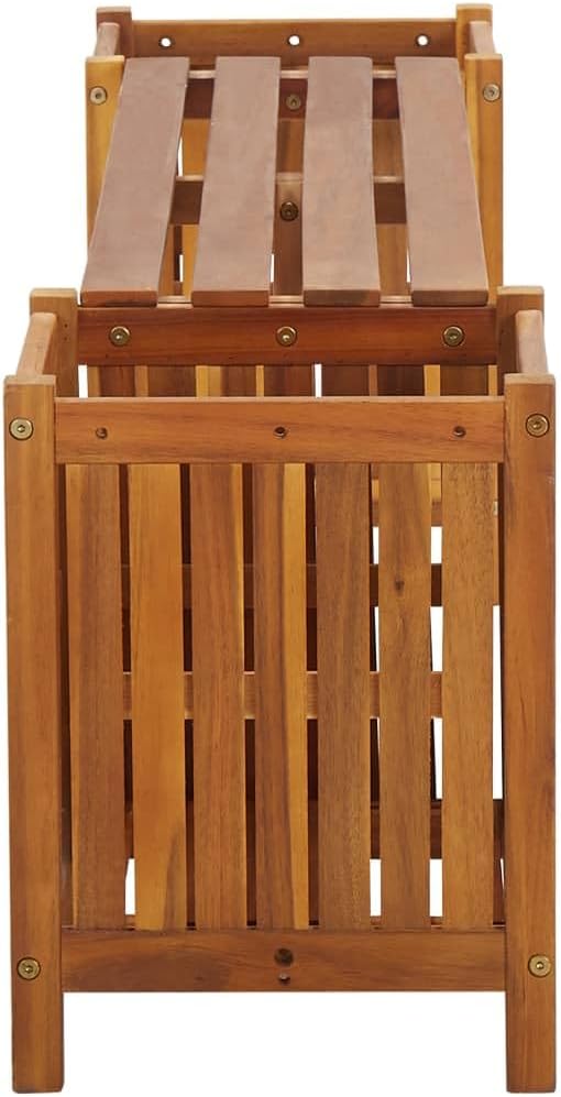 Planter Bench with Raised Plant Box L765164