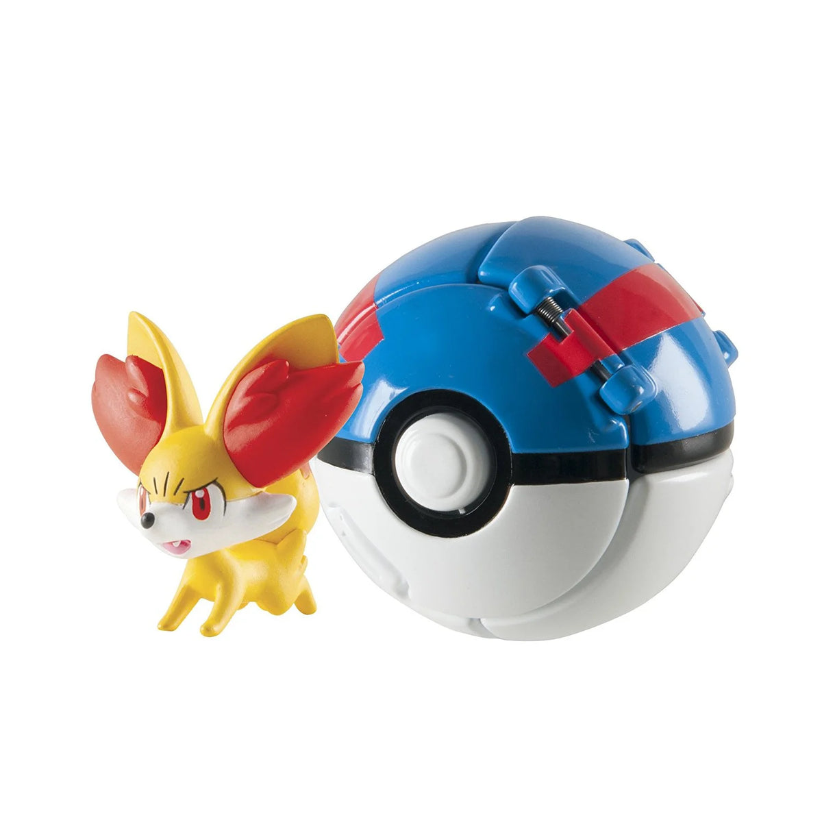 Pokemon Throw 'N' Pop Fennekin and Great Ball Figure Set Y292524