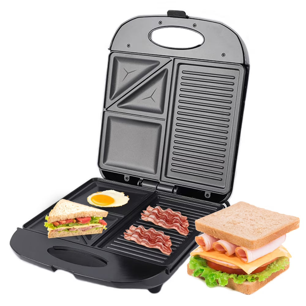 1400W Non-Stick 3in1 Electric Grill Machine X79891