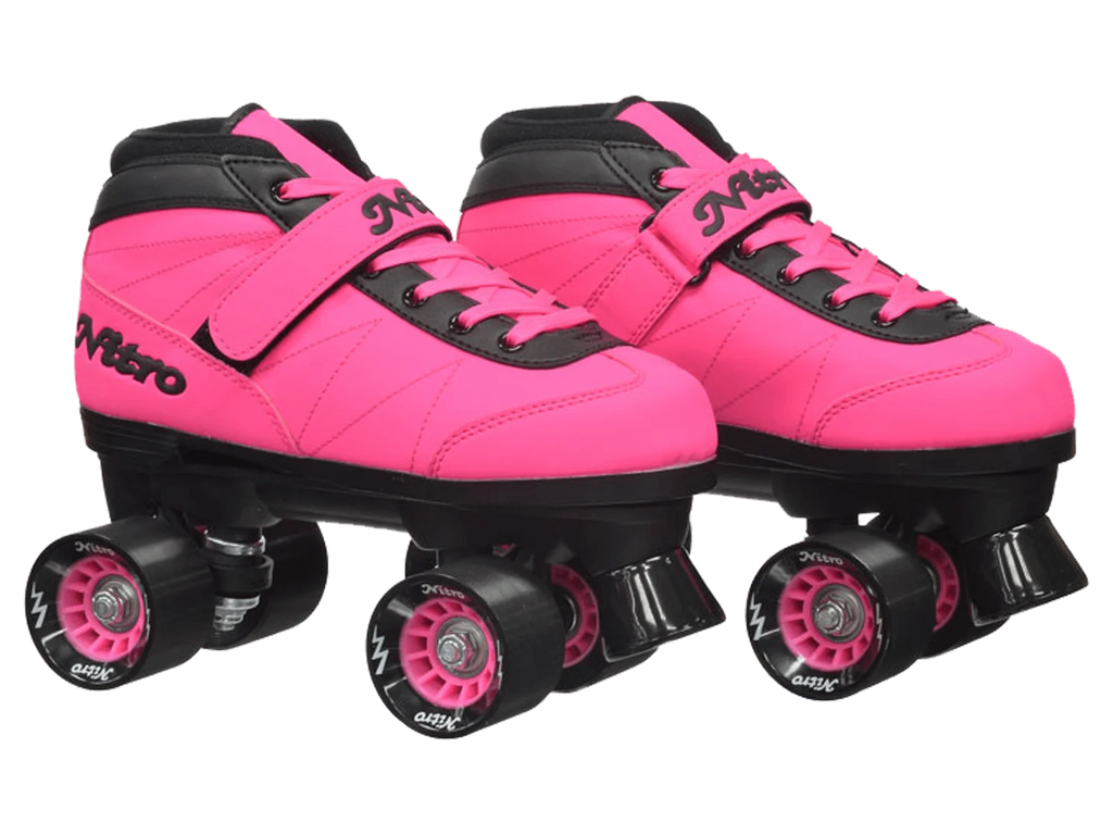 Pink Quad Speed Roller Skates U579722