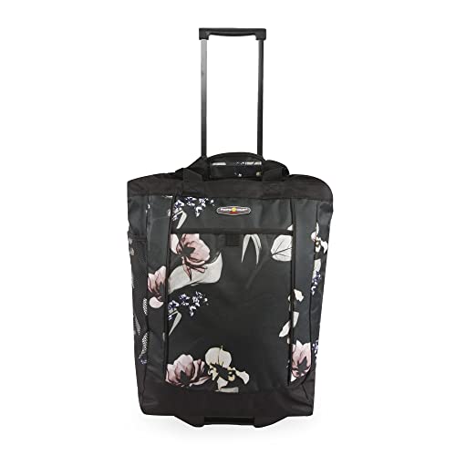 Large Rolling Shopper Tote Bag J6689
