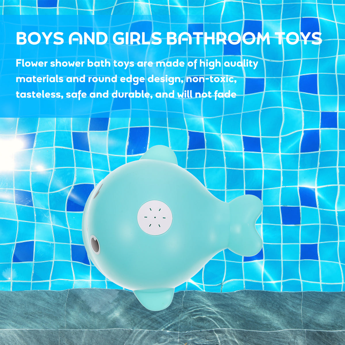 Whale Bath Toy Y440